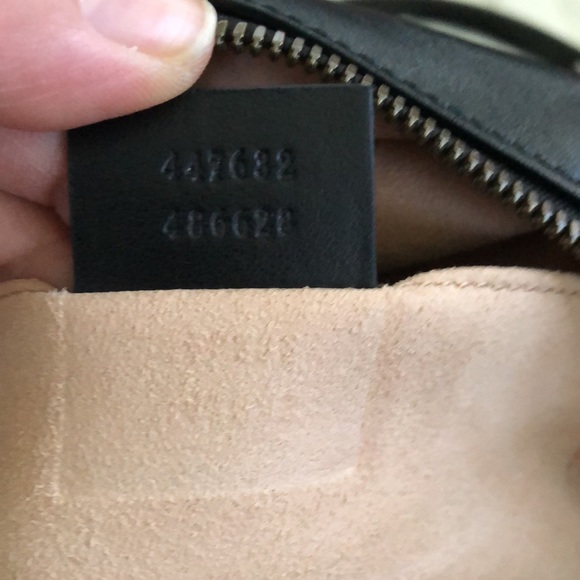 Gucci GG Marmont Small Matelassé Shoulder Bag and GG Marmont Card Case Wallet - Picture 11 of 16